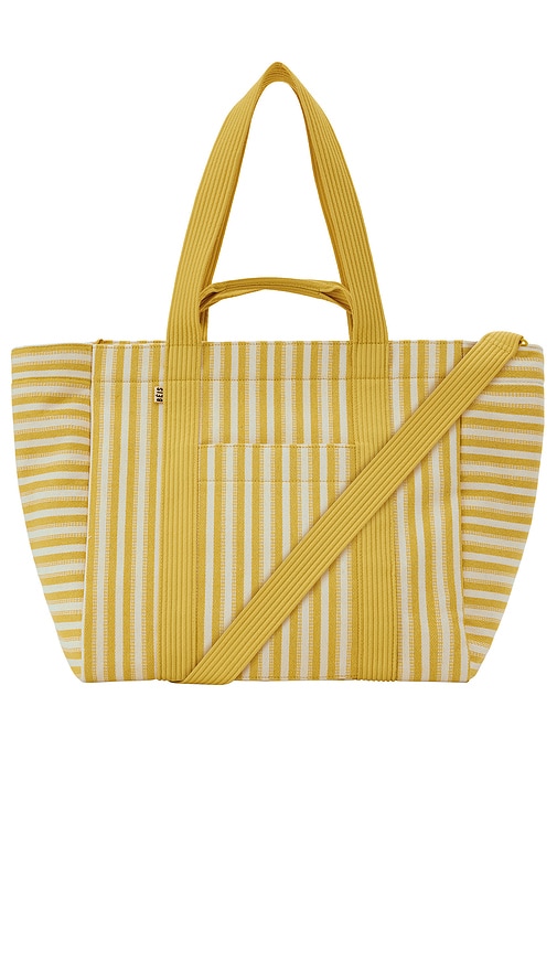 Shop Beis The Summer Stripe Tote In Honey系列