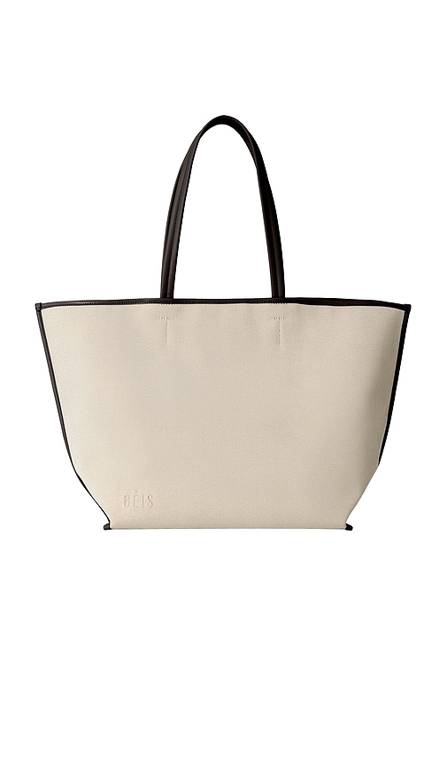 BEIS The Leather Trim Tote