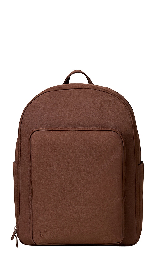 BEIS The Travel Backpack in Brown.