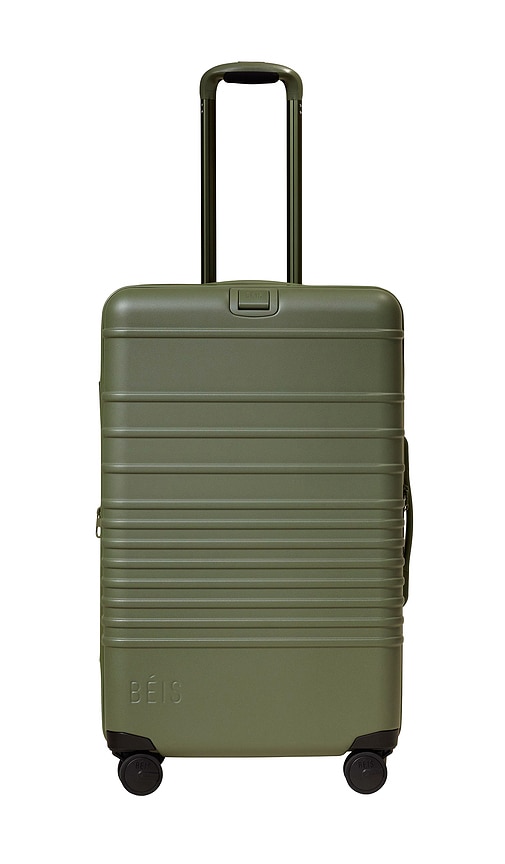 BEIS The Medium Check-In Roller in Olive.