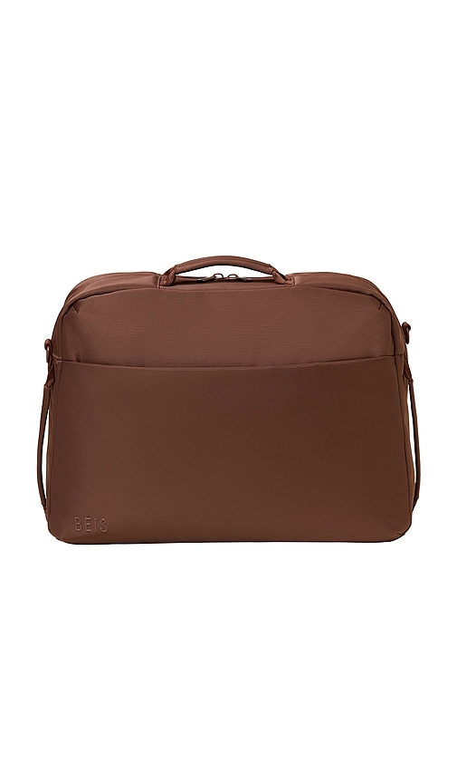 BEIS The Ultimate Travel Duffle in Brown.