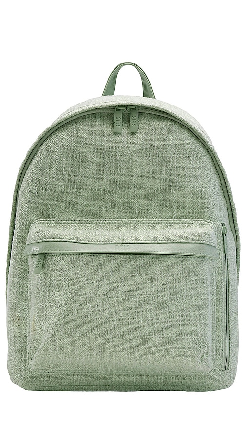 green small backpack