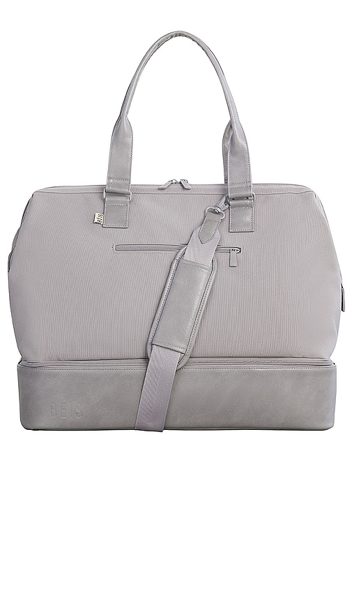 Beis Weekend Bag. In Grey