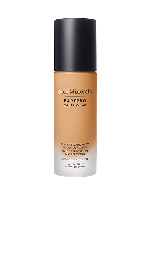 Bareminerals Bare Pro 24 Hour Matte Perfection Liquid Foundation In Med. 35 Warm