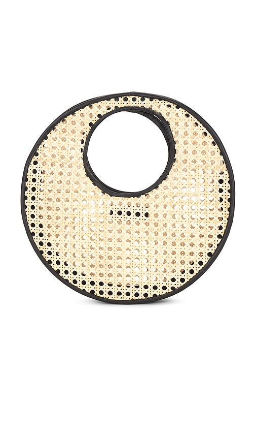 BEMBIEN Anouk Rattan Top Handle Bag