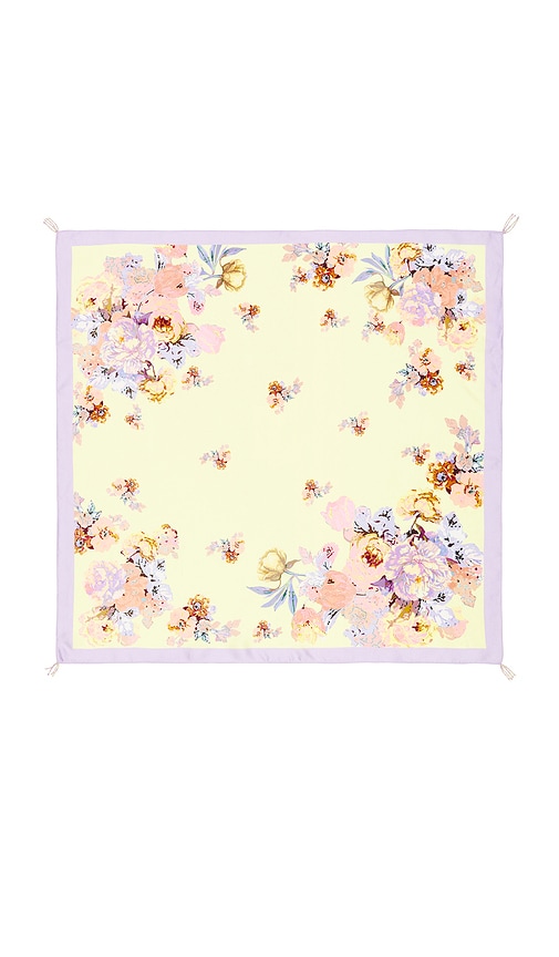  Hemant And Nandita Accessoires Scarf In Lavender. 