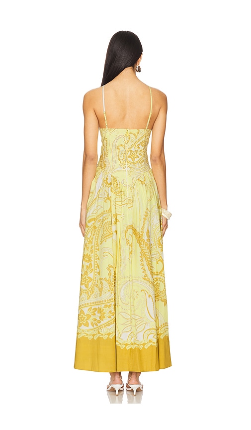  Hemant And Nandita Langes Kleid In Yellow. Größe Xxl. Also In Xxs. 