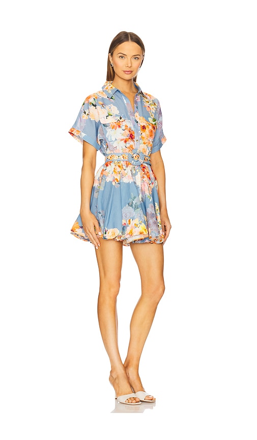 Hemant & Nandita Short Dress With Buckle Belt