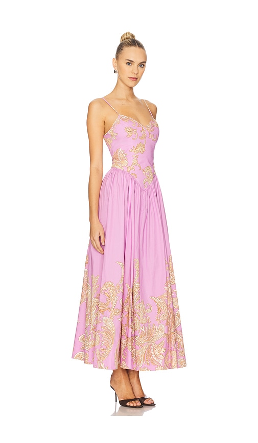 Hemant & Nandita Maxi Dress In Pink
