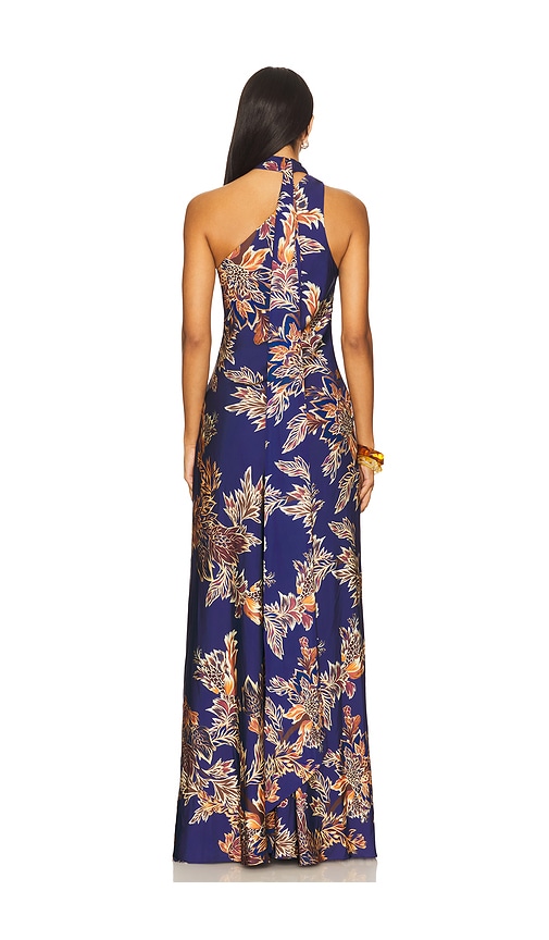  Hemant And Nandita Maxikleid Dress In Navy. Größe S. Also In Xs. 