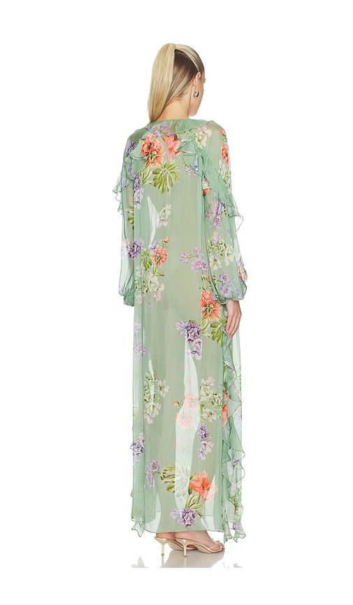  Hemant And Nandita Kleid Dress In Green. Größe S. Also In Xxs, Xs, M, L. 
