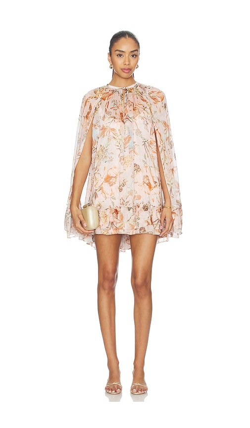 HEMANT AND NANDITA Mini Dress Cape