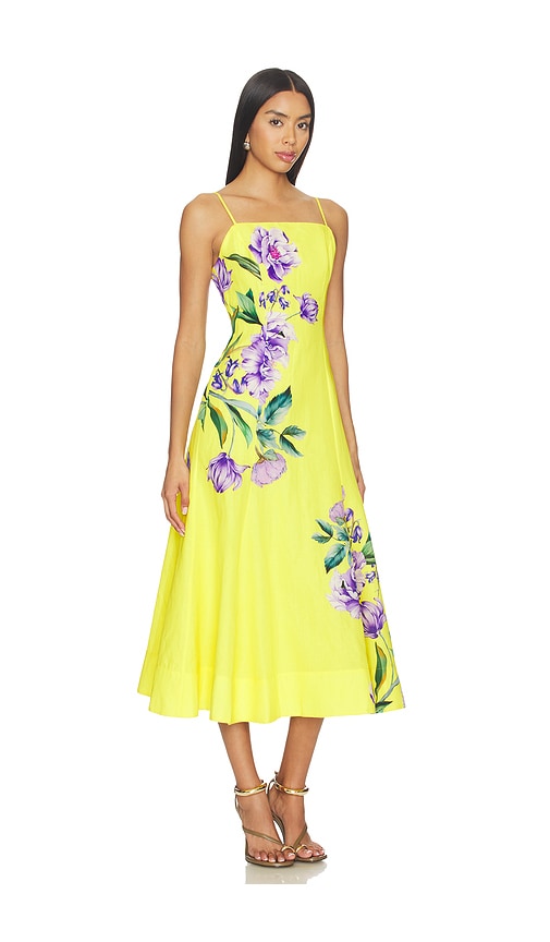 HEMANT AND NANDITA Paneled Midi Dress | Thumbnail 2
