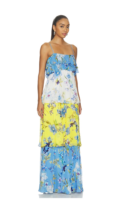 HEMANT AND NANDITA Tiered Maxi Dress | Thumbnail 2