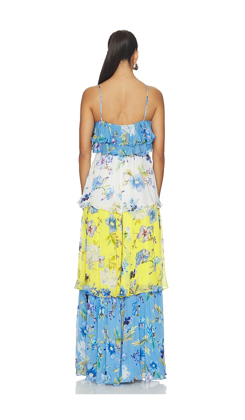 HEMANT AND NANDITA Tiered Maxi Dress | Thumbnail 3