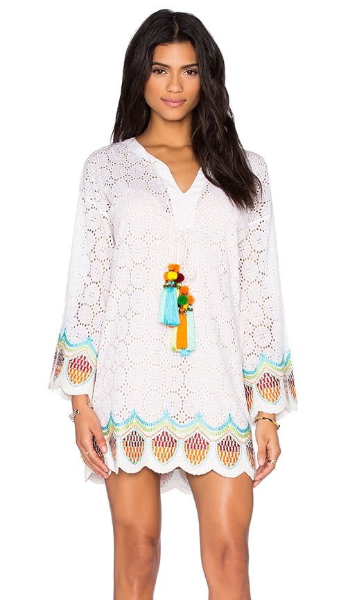 Embroidered Tunic Dress