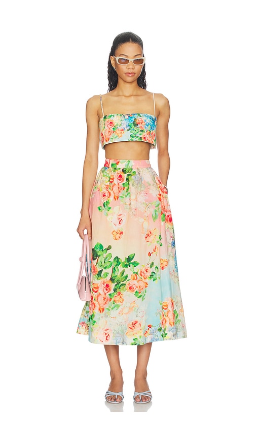 HEMANT AND NANDITA Midi Skirt | Thumbnail 5 HEMANT AND NANDITA Midi Skirt | Thumbnail 5