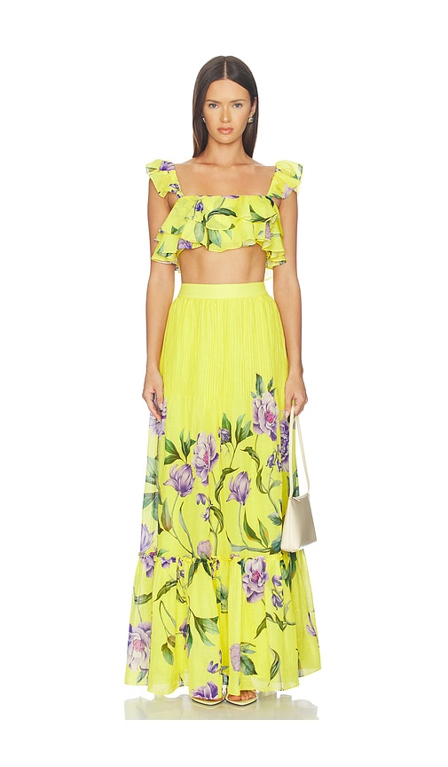 HEMANT AND NANDITA Pintuck Maxi Skirt | Thumbnail 5 HEMANT AND NANDITA Pintuck Maxi Skirt | Thumbnail 5