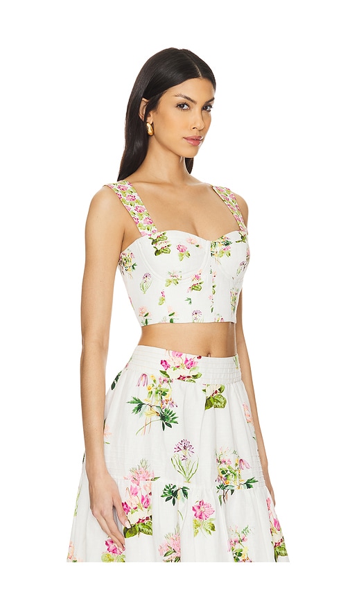 Shop Hemant & Nandita Bandeau In White