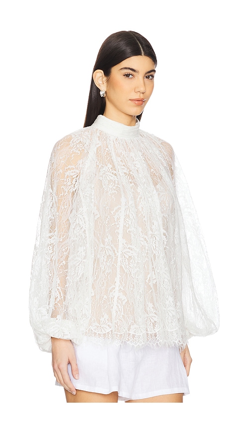 Hemant & Nandita Boho Top With Cami In Off White
