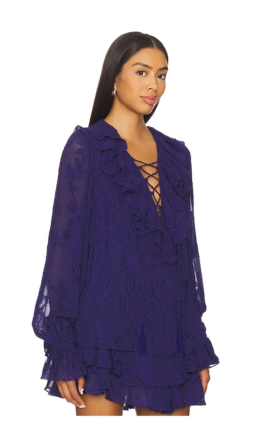 Hemant & Nandita Top In Blue