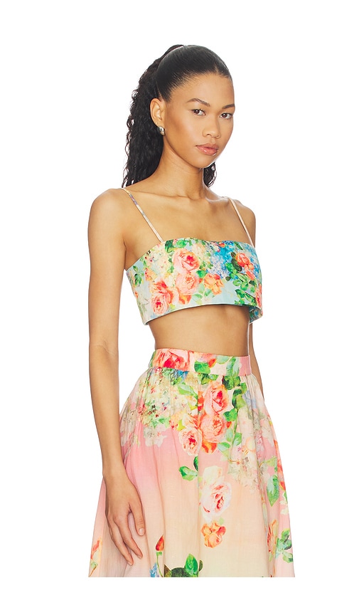  Hemant And Nandita Top Corsé Bustier Top En Color Blush,blue Talla L  (también En M, S, Xl, Xs, Xxs). 