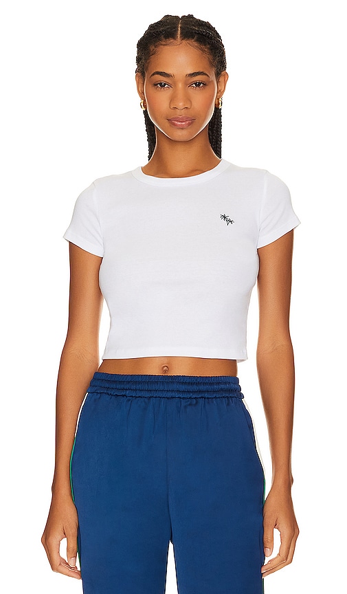 Shop Beverly Hills X Revolve Beverly Hills Baby Tee In White