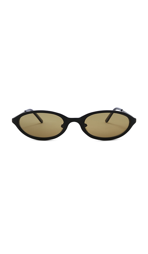 Bru Eyewear Poly Sunglasses In Black Honey