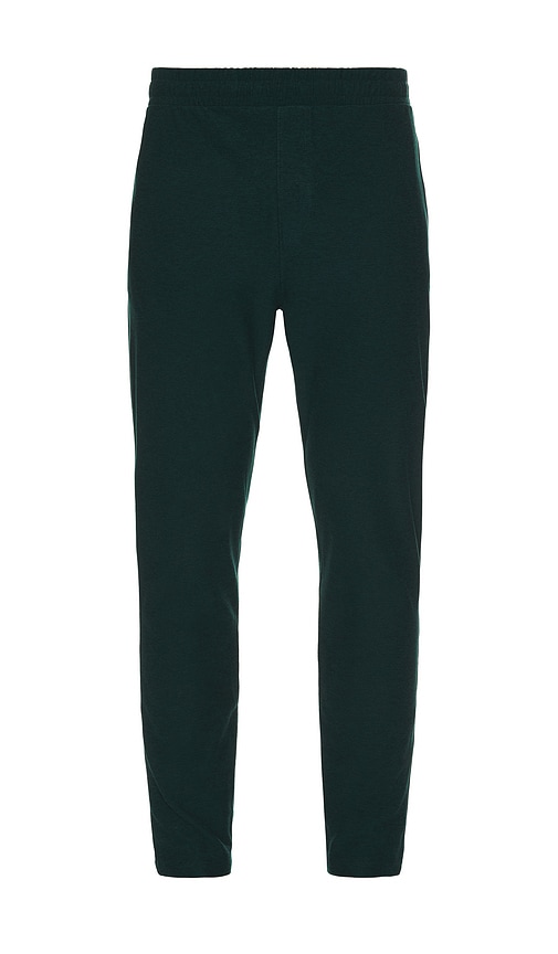 Shop Beyond Yoga Take It Easy Pant In Dark Spruce Green Heather