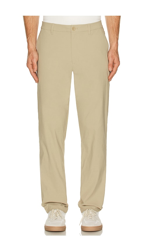 Beyond Yoga Essential Men's Chino 32' Trouser in Brown. - size 30 (also in 36)