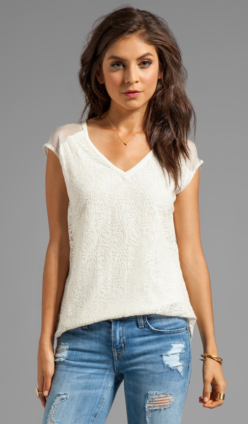 Illusion Shoulder Top