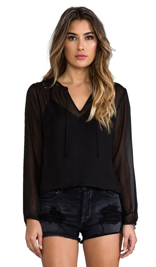 Long Sleeve Lace Top