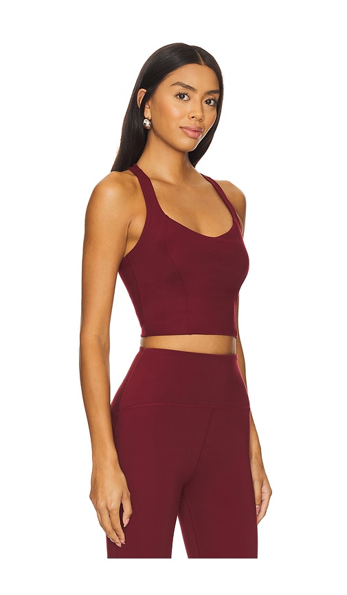 BEYOND YOGA POWERBEYOND INTENSITY RACERBACK CROPPED TANK TOP