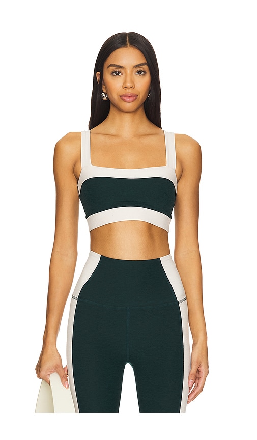 BEYOND YOGA SPACEDYE HORIZON COLORBLOCK BRA