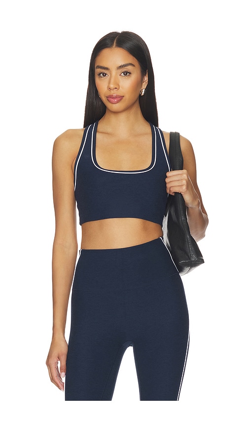 Beyond Yoga Spacedye Ready Bra in Navy. - size S (also in XS, M, L)