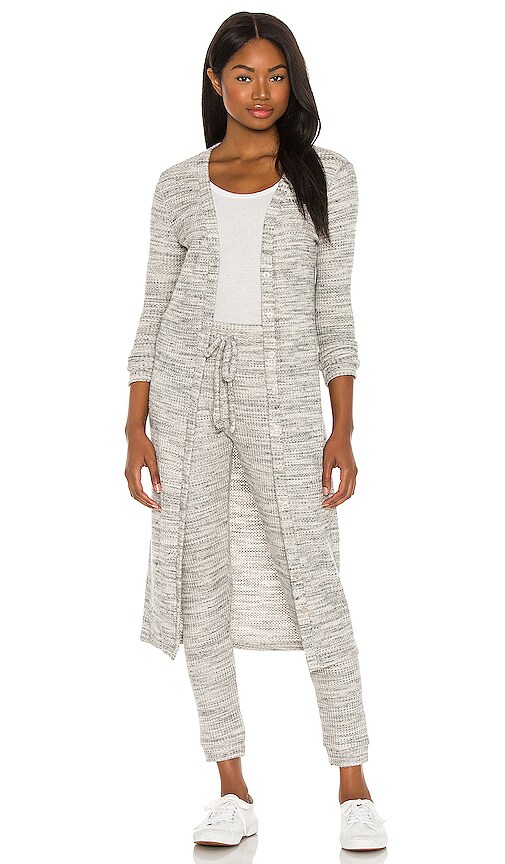 Beyond Yoga Your Line Waffle Duster in Cream Heather REVOLVE