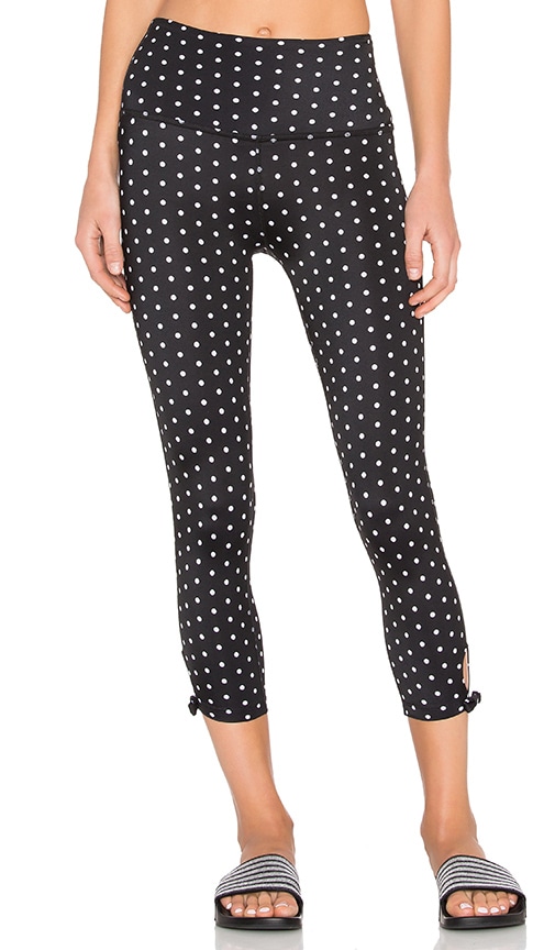 Polka Dot Capri Leggings Polka Dot Leggings Yoga Polka Dot