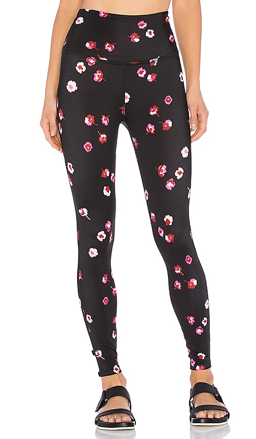x Kate Spade Falling Floral High Waist Bow Leggings