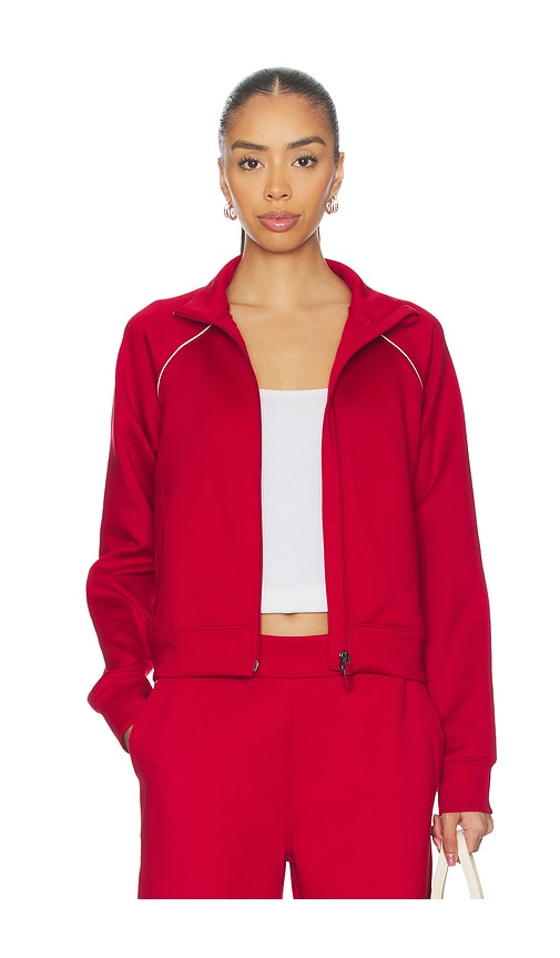 Beyond Yoga Piped Zip Front Jacket