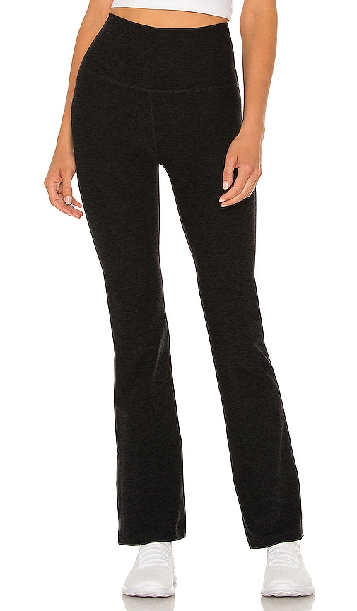 Beyond Yoga High Waisted Practice Pant in Charcoal.