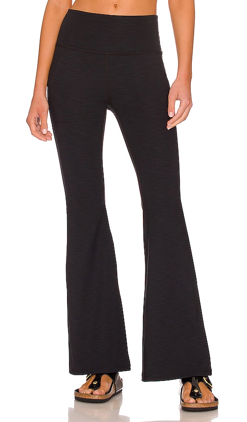 Beyond Yoga All Day Flare Pant in Black.