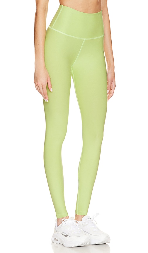 Shop Beyond Yoga Spacedye Caught In Lime Ice Heather