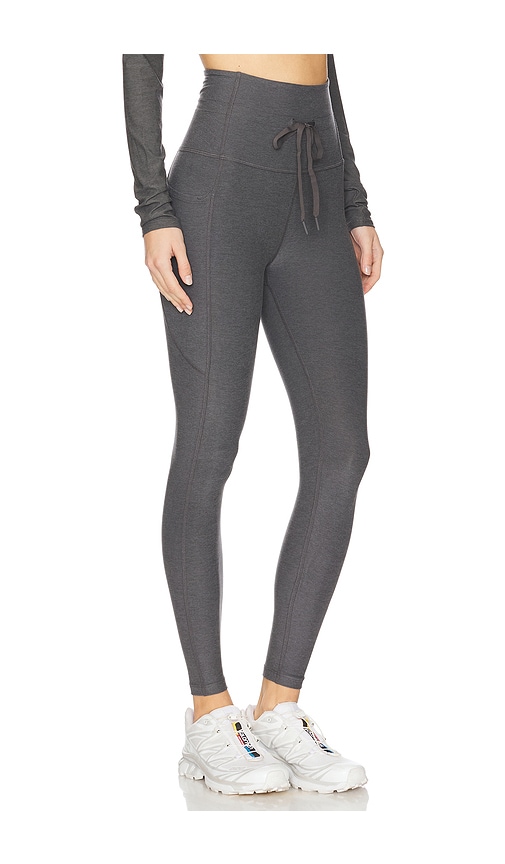 BEYOND YOGA SPACEDYE THE GO POCKET MIDI LEGGING