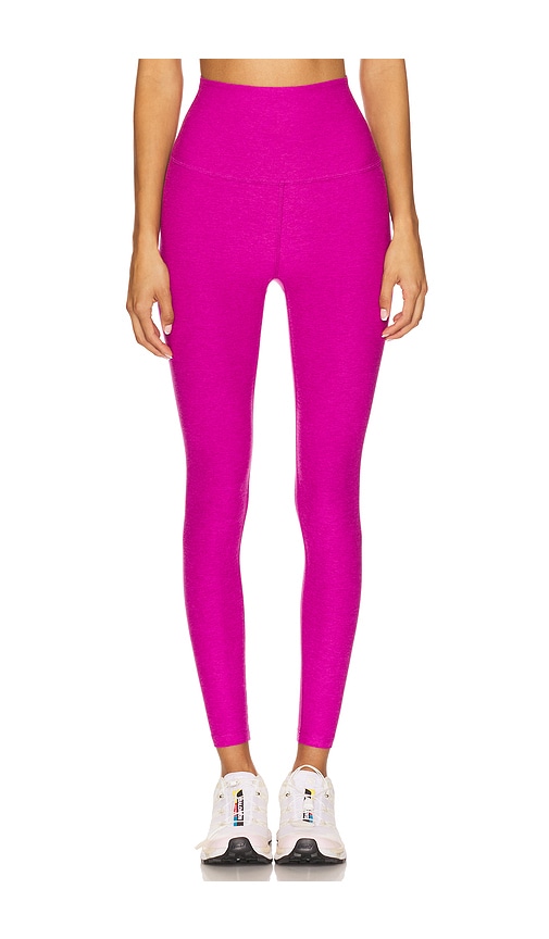 Spacedye Spin Out Legging in Fuchsia. - size XS (also in M, S, XL)