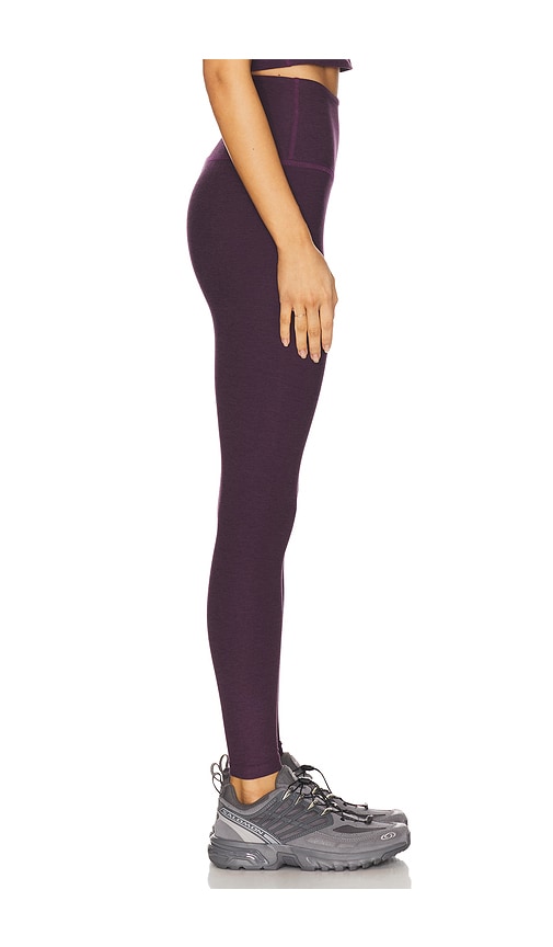  Beyond Yoga Spacedye Caught En The Midi High Waisted Legging En Color Morado Talla L  (también En Xs). 