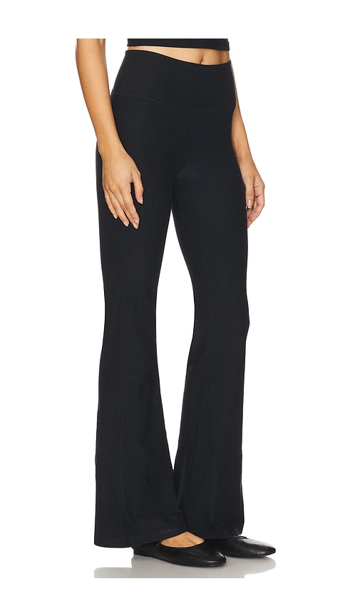 Beyond Yoga Spacedye Midrise Bootcut Pant In Black