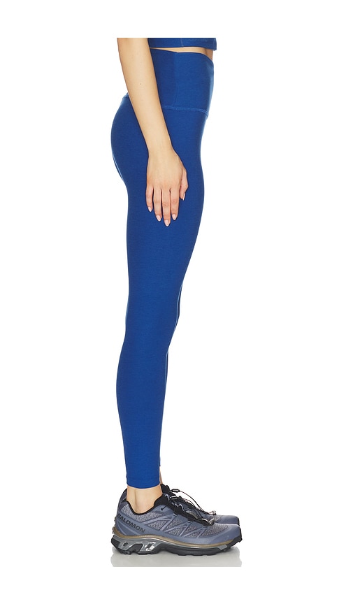  Beyond Yoga Spacedye At Your Leisure High Waisted Midi Legging En Color Royal Talla Xl  (también En S, Xs). 