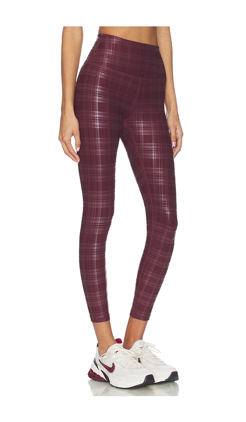 Beyond Yoga High Waisted Midi Legging In Brown