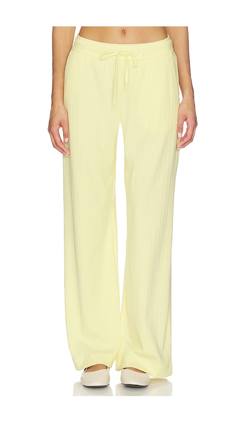 Beyond Yoga Breathe Easy Ribbed Wide Leg Pant