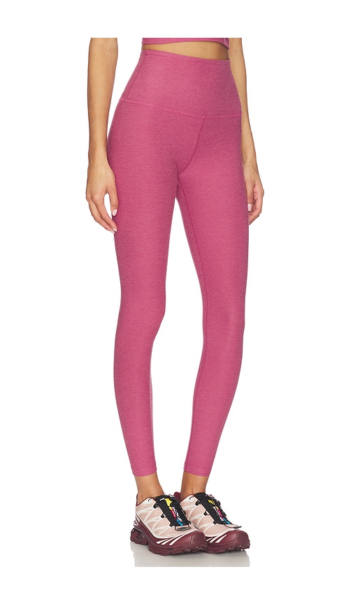  Beyond Yoga Spacedye Caught En The Midi High Waisted Legging En Color Mauve Talla Xl  (también En Xs). 
